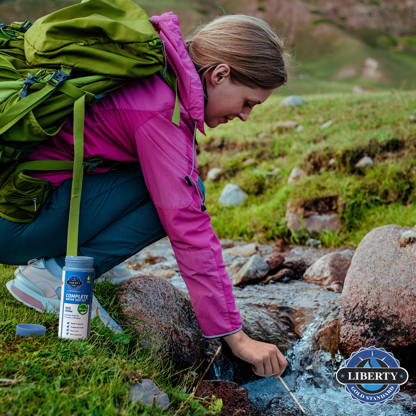 All-in-ONE (121-Piece Kit) Water Testing for Home Drinking Water, Wells, with 16 Unique Tests